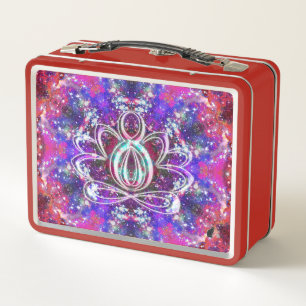 Brilliance Zen Lotus Metall Brotdose