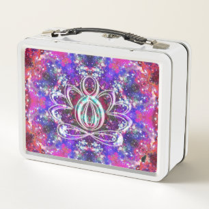 Brilliance Zen Lotus Metall Brotdose