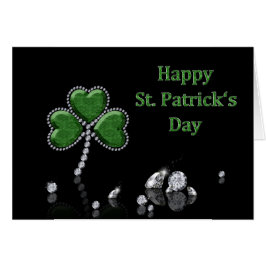 Brilliant Happy St. Patrick's Day Diamonds