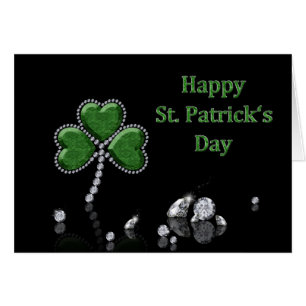 Brilliant Happy St. Patrick's Day Diamonds