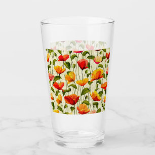 Brilliant Poppies Glas