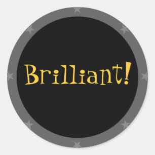 Brilliant - Série des autocollants de l'enseignant