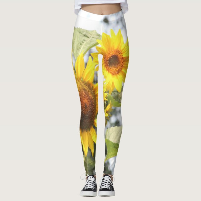 Brilliant Sunflower Leggings (Vorderseite)