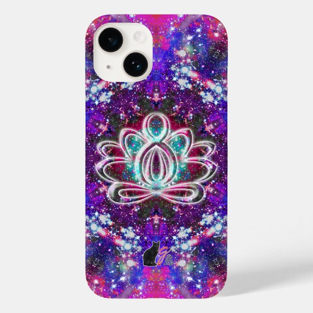 Brilliant Zen Lotus Case-Mate iPhone Case (Rückseite)