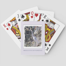 Brillianz der Geduld - Karten spielen Spielkarten