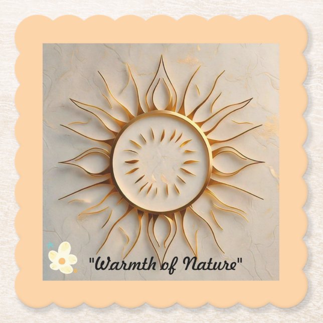 "Brillianz der Natur" Untersetzer (Vorderseite)