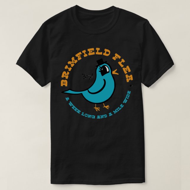 Brimfield Flea Essential T-Shirt (Design vorne)