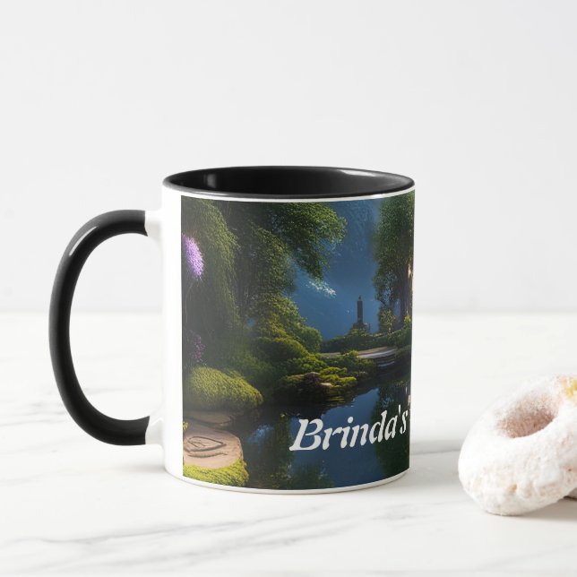 Brinda-Morgentea Tasse (Mit Donut)