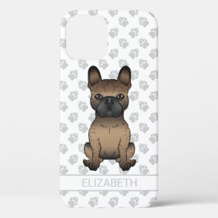Brindle Französische Bulldogge / Frenchie Süßer Hu Case-Mate iPhone Hülle