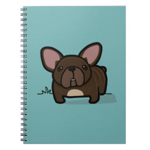 Brindle Frenchie Notizblock