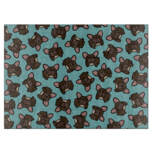 Brindle Frenchie Schneidebrett