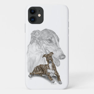 Brindle Greyhound Dog Art Case-Mate iPhone Hülle