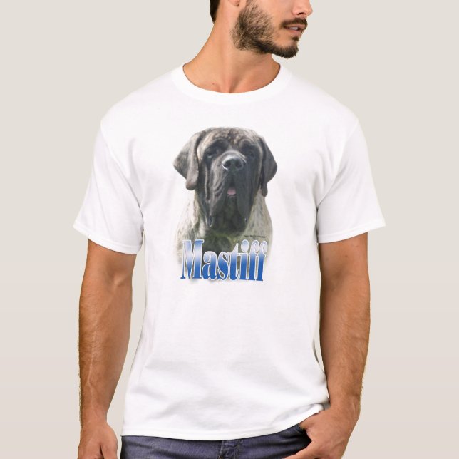 Brindle Mastiff Name T - Shirt (Vorderseite)