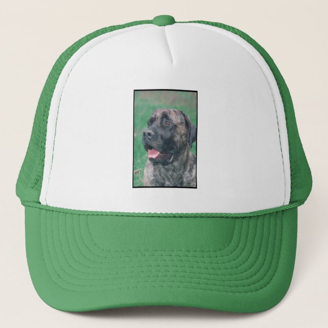 Brindle Mastiff Truckerkappe (Vorderseite)