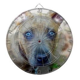 Brindle Pit Bull Puppy von Shirley Taylor Dartscheibe