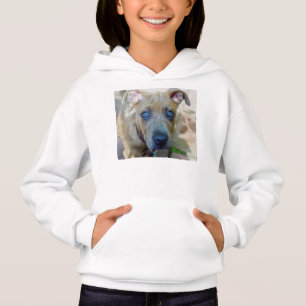 Brindle Pit Bull Puppy von Shirley Taylor Hoodie