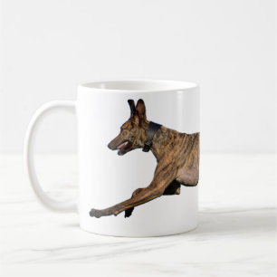 Brindled Lurcher-Windhund Kaffeetasse