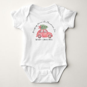Brinen Zuhause The Christmas Baby Jersey Bodysuit Baby Strampler