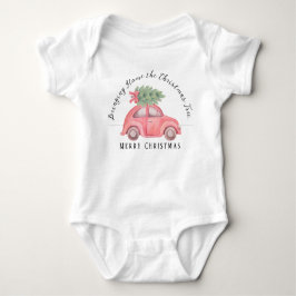 Brinen Zuhause The Christmas Baby Jersey Bodysuit Strampler