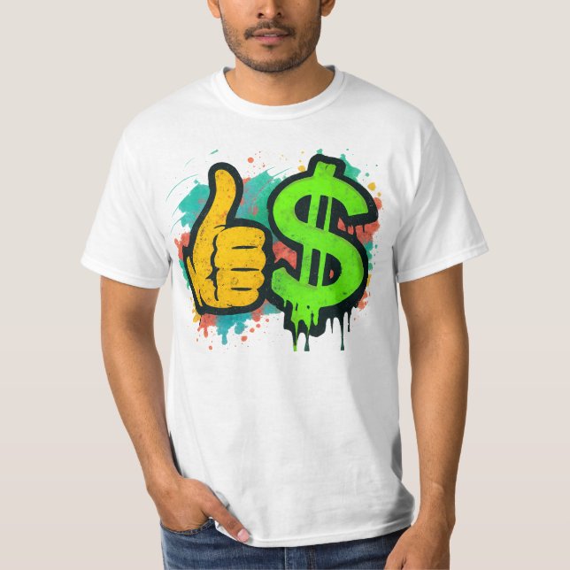 Bring dein Geld auf Vordermann! T-Shirt (Vorderseite)