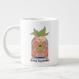 "Bring Earmuffs!" schreiende Mandrake-Grafik Jumbo-Tasse