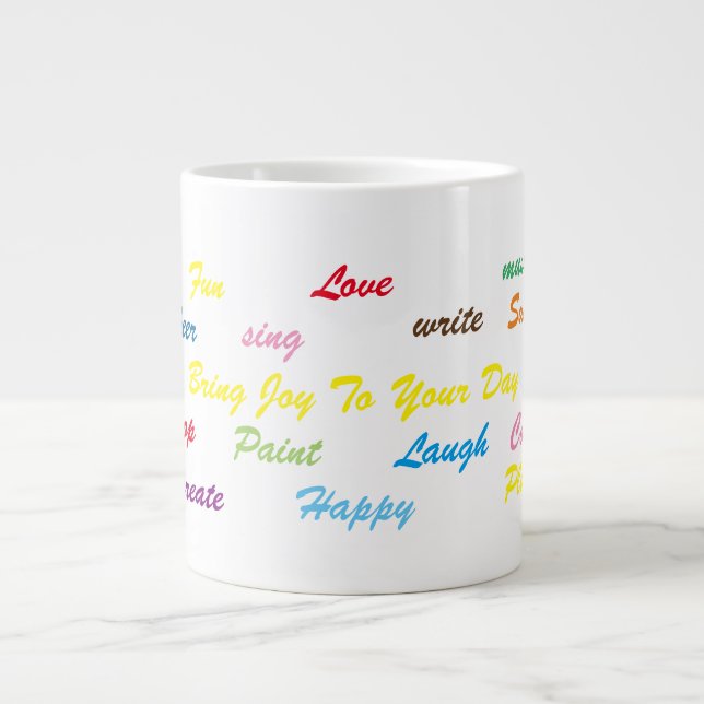 Bring Freude in die Tasse (Vorderseite)