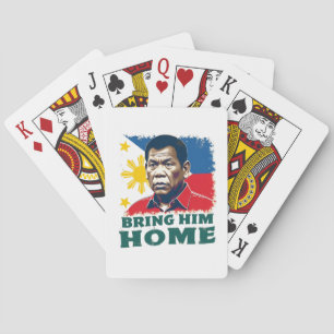 Bring Ihm Zuhause Supporter Digong Duterte Spielkarten