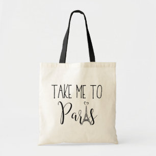 "Bring mich nach Paris" Tote Tasche