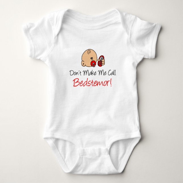Bring mich nicht dazu, einen Betrüger anzurufen Baby Strampler (Vorderseite)