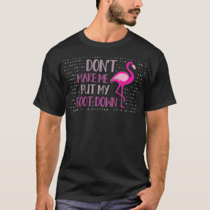 Bring mich nicht dazu, Ladys Melanin Flami niederz T-Shirt