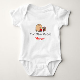 Bring mich nicht dazu, Nonno zu rufen Baby Strampler