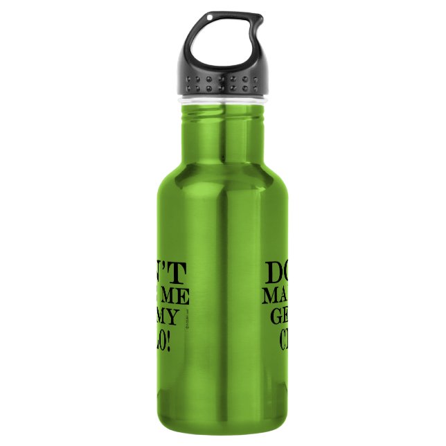 Bring mich nicht zum Cello Edelstahlflasche (Vorderseite)
