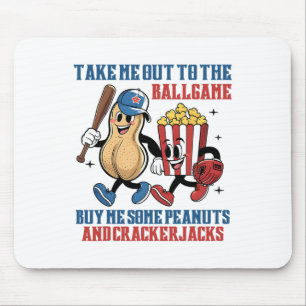 Bring mich raus zum Llgame Kauf mir einige Erdnüss Mousepad