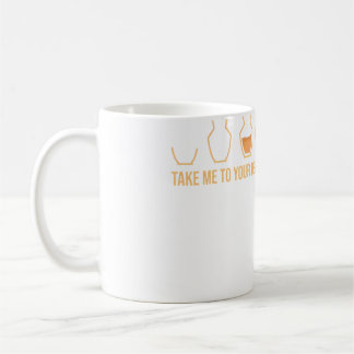 Bring mich zu deinem Händler Lustige Töpferei Evol Kaffeetasse