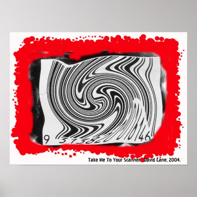 Bring mich zu deinem Scanner. Poster (Vorne)