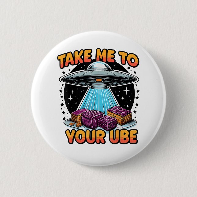 Bring mich zu deiner Ube  Button (Vorderseite)