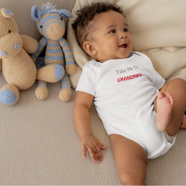 Bring mich zu Oma Baby Strampler (Von Creator hochgeladen)