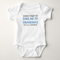 Bring mich zu Oma's bestverkauftem Baby-Bodysuit