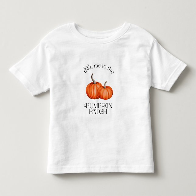 Bring mich zum Kürbisfalle Kleinkind T-shirt (Vorderseite)