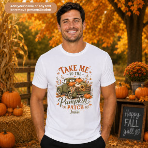 Bring mich zum Kürbisfeld Familien Unisex T-Shirt