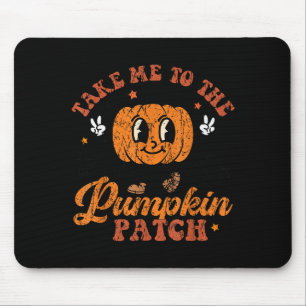 Bring mich zum Kürbisfeld Kleinkind Herbst Kürbis Mousepad