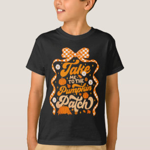 Bring mich zum Kürbisfeld Thanksgiving Herbst F T-Shirt