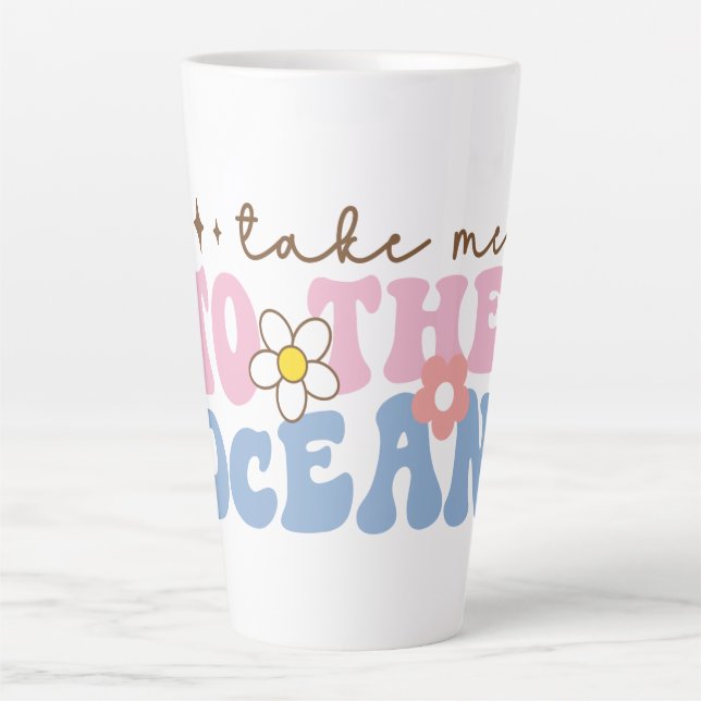 Bring mich zum Ozean Milchtasse (Vorderseite)