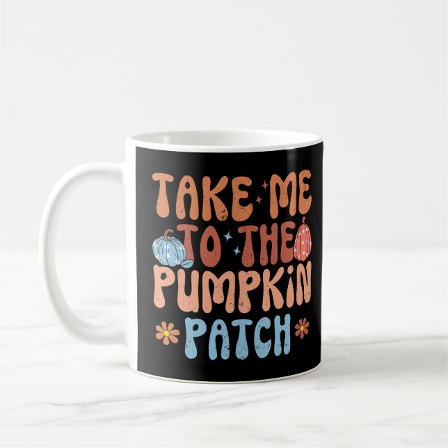 Bring mich zum Pumpkin Patch Kaffeetasse (Links)