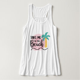 Bring mich zum Strand Tank Top