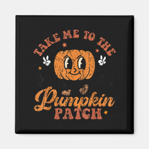 Bring mich zur Kürbisfarm Kleinkind Herbst Kürbis Magnet