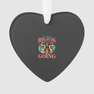 Bring My Dog Retro Hundeliebhaber Ornament