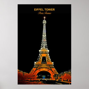 Bring Paris Zuhause: Eiffelturm Travel Poster