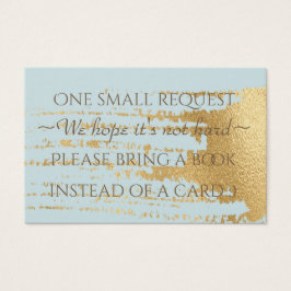 BringABook "Classic GoldB" Einsteckkarte/Personali