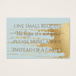 BringABook "Classic GoldB" Einsteckkarte/Personali